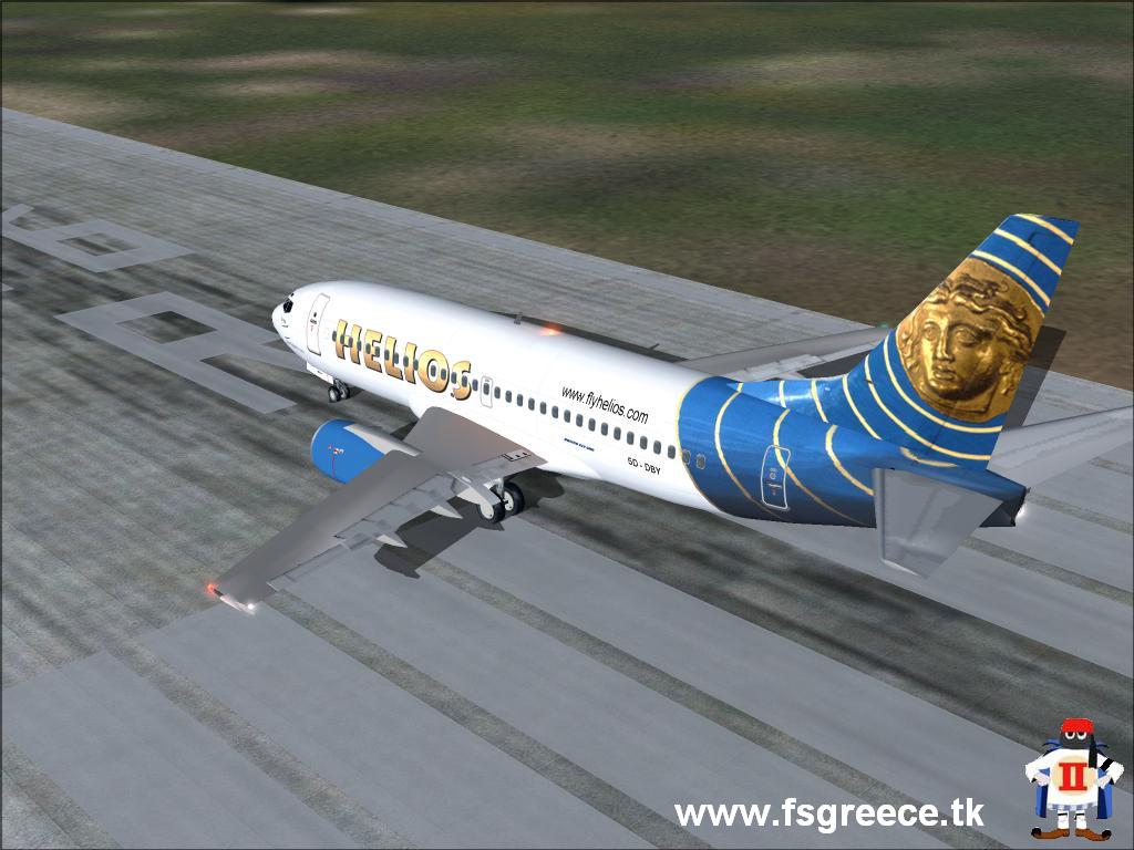 Fs2004 - Boeing 737-31S Helios Airways Model: Ffx 737-300 Repaint: Matteo Arrotta ( Www.fs