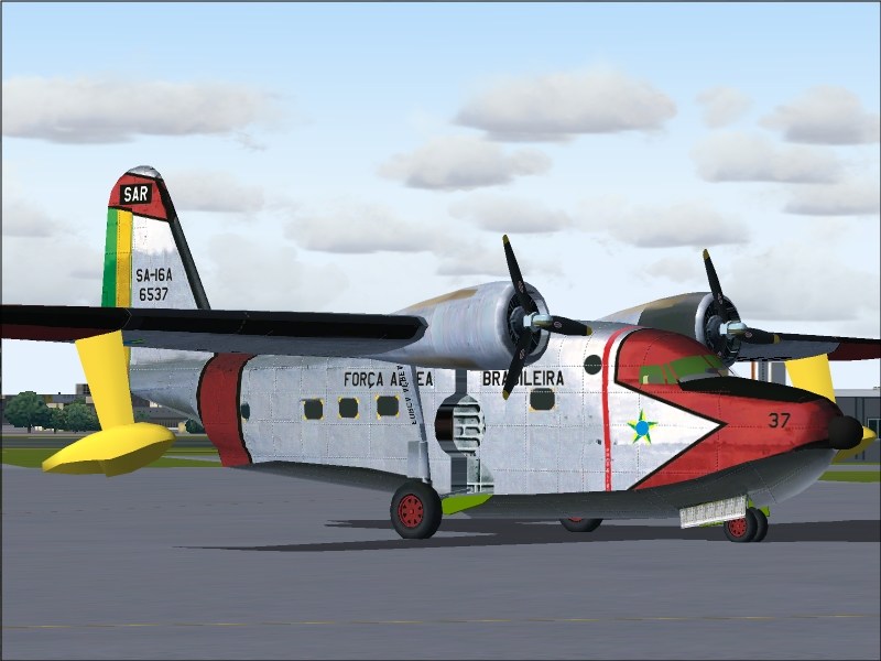 Fs2004 Sa-16A Albatross Fab Grumman Albatross Sa-16A Of Fab, Used In Search And Rescue In