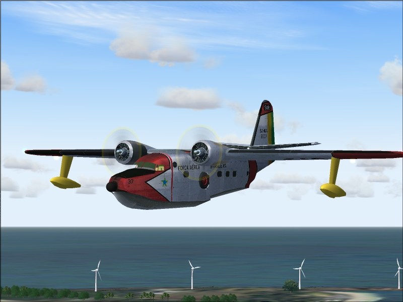 Fs2004 Sa-16A Albatross Fab Grumman Albatross Sa-16A Of Fab, Used In Search And Rescue In