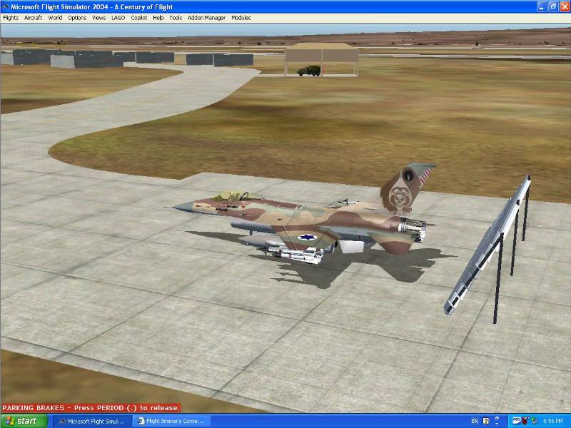 Fs2004, Nevatim Ab, Isreal...llnv By: Ryan Loper — 1