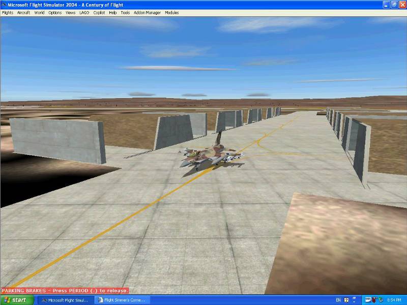 Fs2004, Nevatim Ab, Isreal...llnv By: Ryan Loper