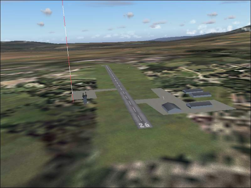 Fs2002/2004 Resende Airfield Scenery These Files Adds Hangars,Tower,Antenna,Apron And Navi