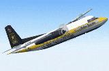 Fs2004 Textures Exclusively Us Army Fokker C-31A/F27-400 Troopship(Parachute Team)Livery O