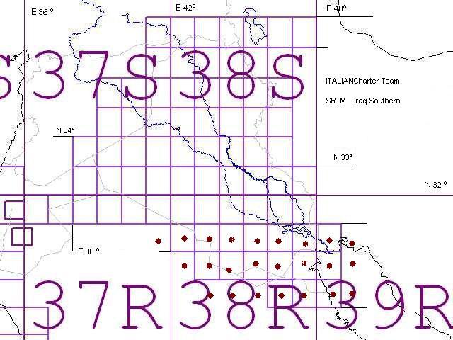 Iraq Vfr Southern - Terrain Mesh Srtm Vers