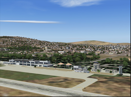 Fs2004 Gmax Scenery Bejaia Abane Ramdane Airport In Algeria