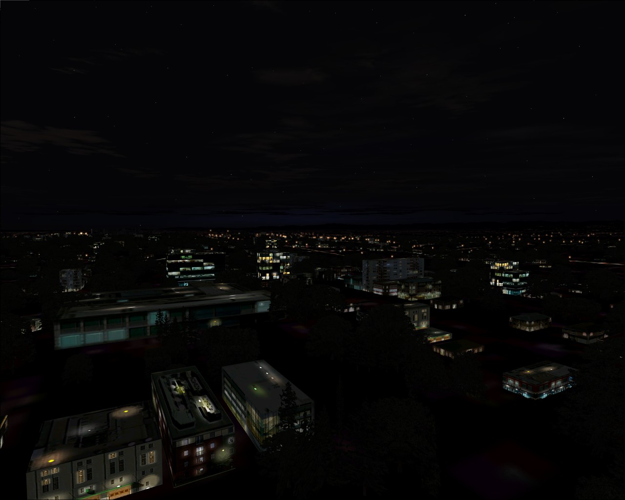 Koorbygen Lite Is A Replacement Set Of Autogen Buildings For Fs2004 In The North America R