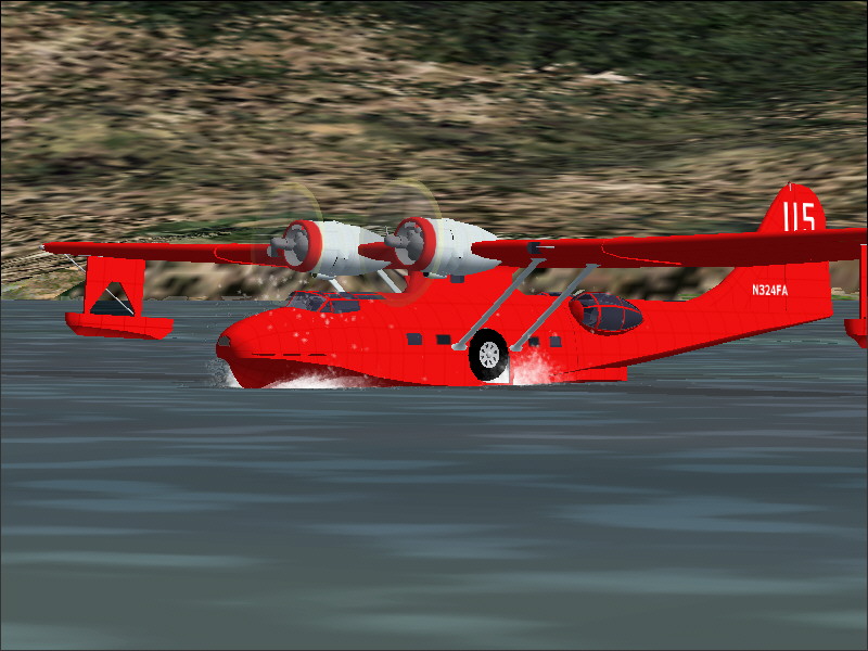 Fs2004 2 Red Consolidated Pby Catalina The Pby-5A Catalina Dont Desapeared With The End Of