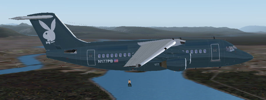 Flight Simulator 2004 Bae 146-200 Playboy Jet The Bae 146-200 Was The First Regional Jet D