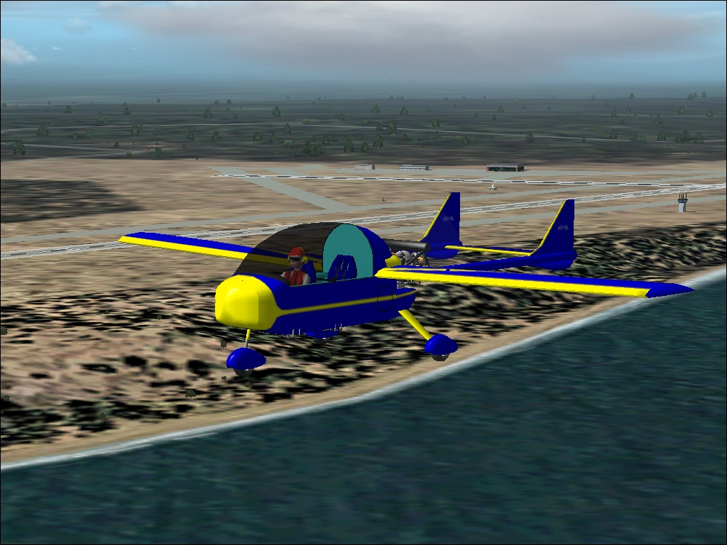 Fs2002 Halcom Starlite Micro-Light My Dream Slsa For The Sport Pilot License