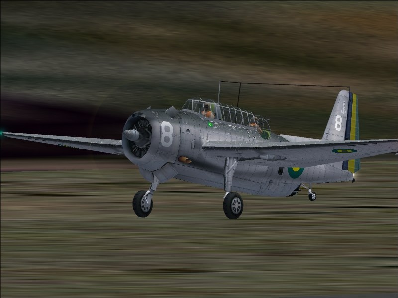 Fs2004 Grumman Tbm-3 Avenger Brazilian Navy Grumman Tbm-3 Avenger Brazilian Navy, Period O — 1