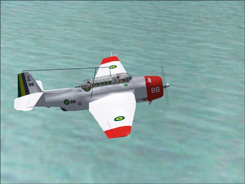 Fs2004 Grumman Tbm-3 Avenger Brazilian Navy Grumman Tbm-3 Avenger Brazilian Navy, Period O