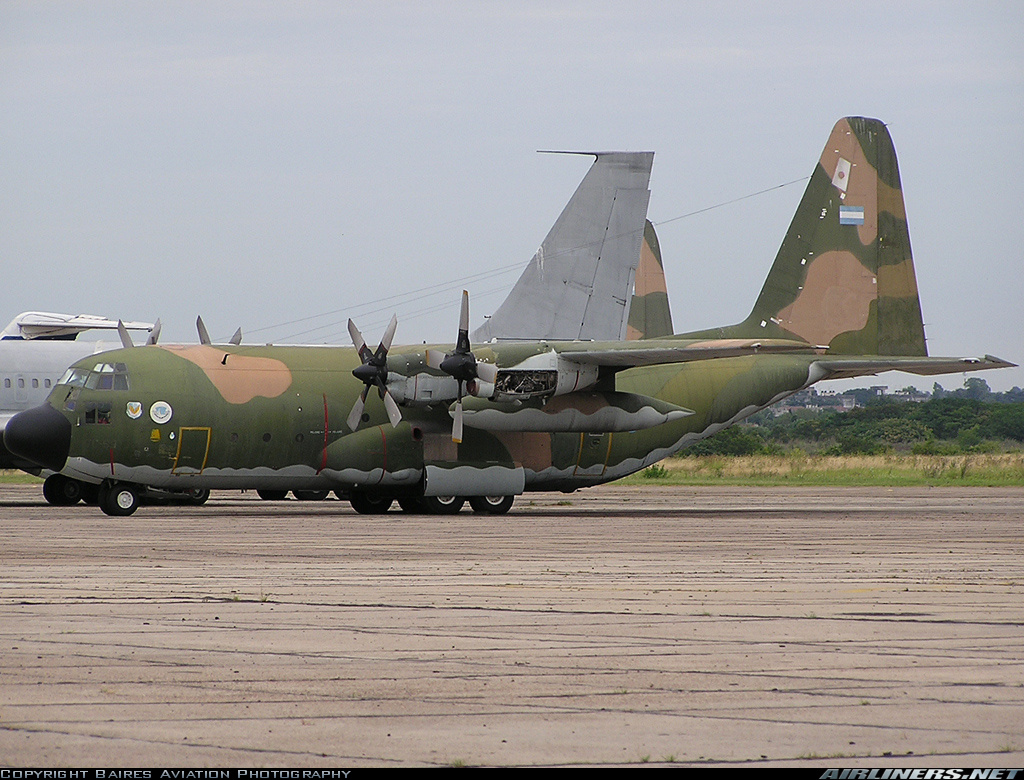 Lockheed C-130H Hercules Fuerza Aerea Argentina For Fs2004.- Model: V.zhyhulskiy.- Texture — 1