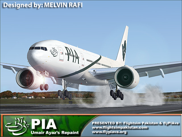 Fs2004 Pia Boeing 777-200 Er Registration: Ap-Bgk