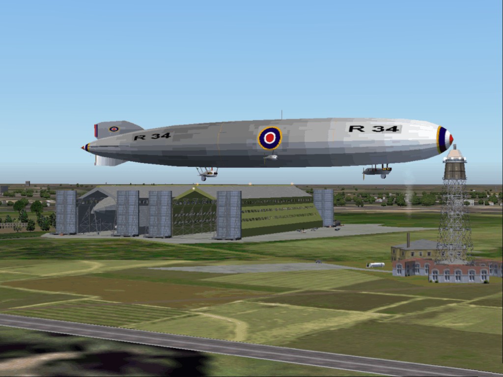 Cardington (Uk) Airship Station For Fs2004 By John Mckeon - Version 2 - 17/10/2005 Locatio