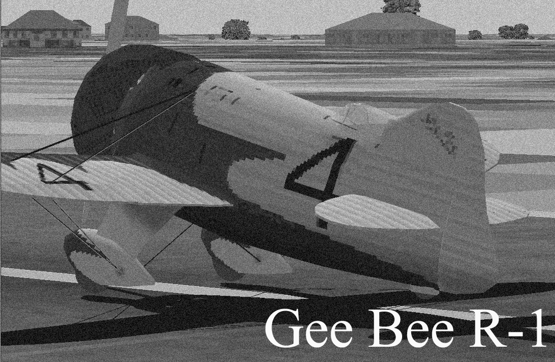 Flight Simulator 2002/2004 Gee Bee R-1 Built By The Granville Brothers Aircraft Company 19