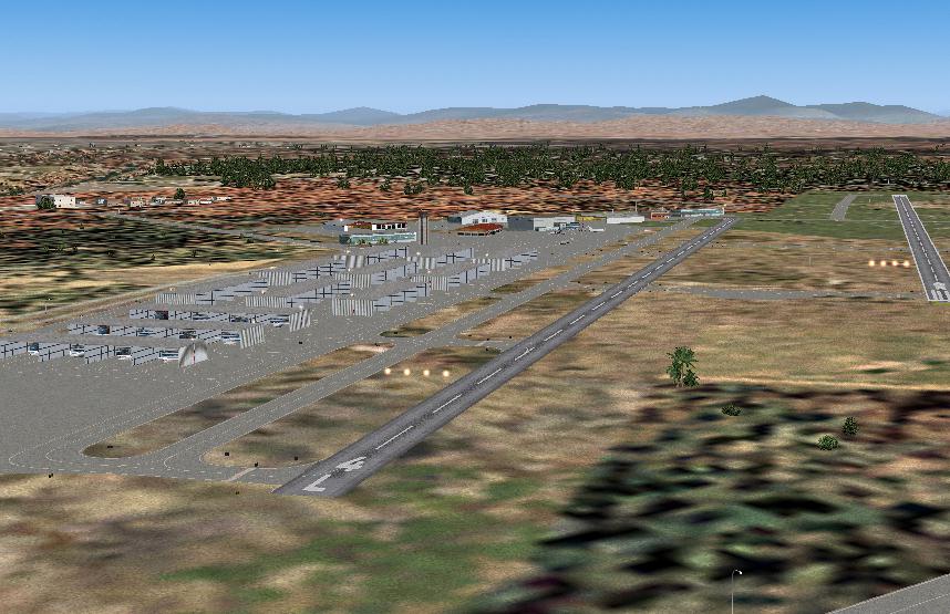 Fs2004 Scenery-Chandler Municipal Airport (Kchd) Serves Chandler And Maricopa County And I