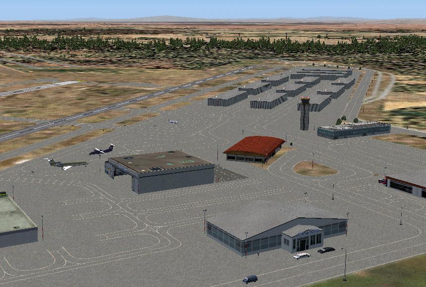 Fs2004 Scenery-Chandler Municipal Airport (Kchd) Serves Chandler And Maricopa County And I