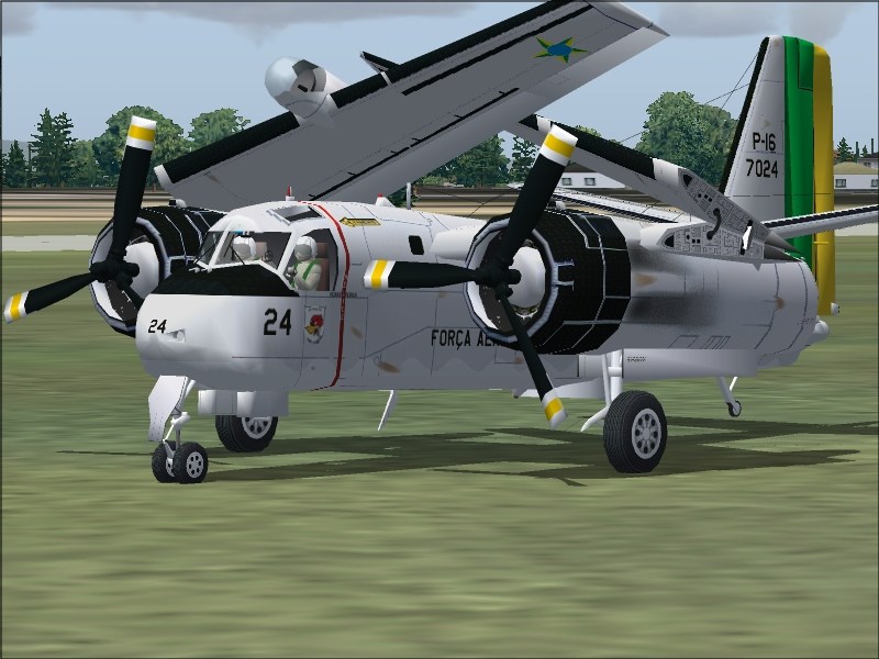 Fs2004 Fab P16 Tracker Grumman S-2 P-16 Tracker Força Aérea Brasileira, Period In Use 1961