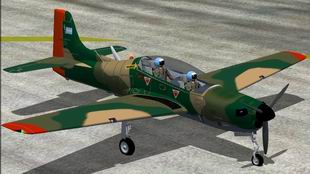 Embraer Emb-312 Tucano T-27 Fuerza Aérea Argentina For Fs2002/2004.- Model: Jr Lucariny.-