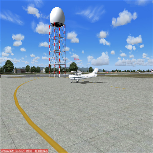 Doppler Radar Tower For Fs2004 Using Gmax