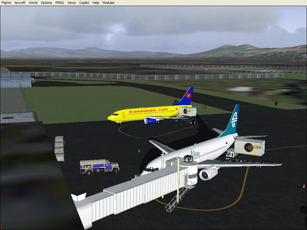 Fs2004 Dunedin Airport V3.0 Dunedin Airport, New Zealand
