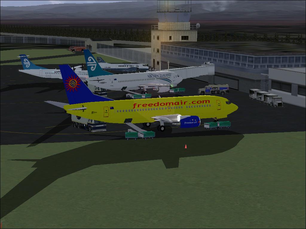 Fs2004 Dunedin Airport V3.0 Dunedin Airport, New Zealand