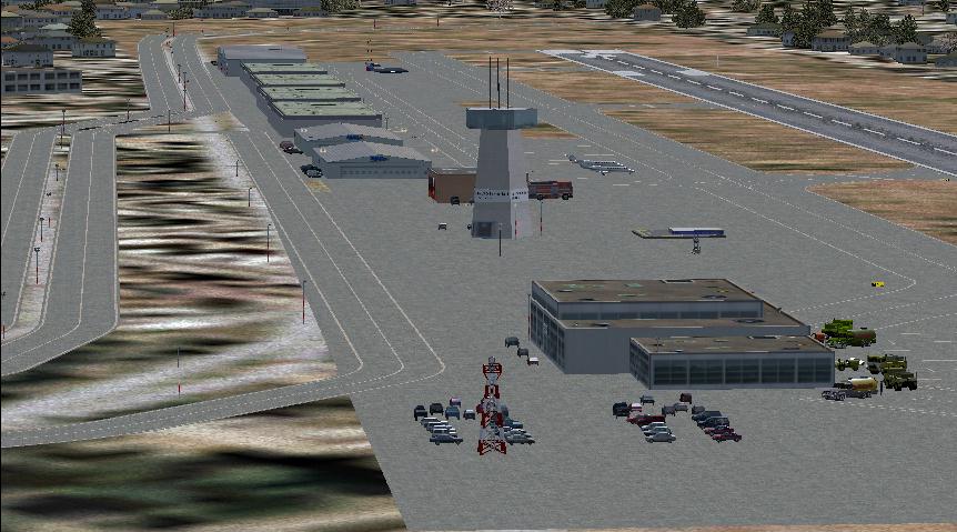 Fs2004 Scenery-Modesto City-County-Harry Sham Field Airport (Kmod) Serves Modesto And Stan — 1