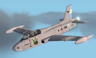 Fs2002 Armada Argentina Aermacchi Mb-326 Gb.- Model: Daniel And Denis Da Silva.- Textures