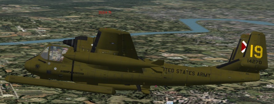 Fs2004 Grumman Ov-1B Mohawk U.s