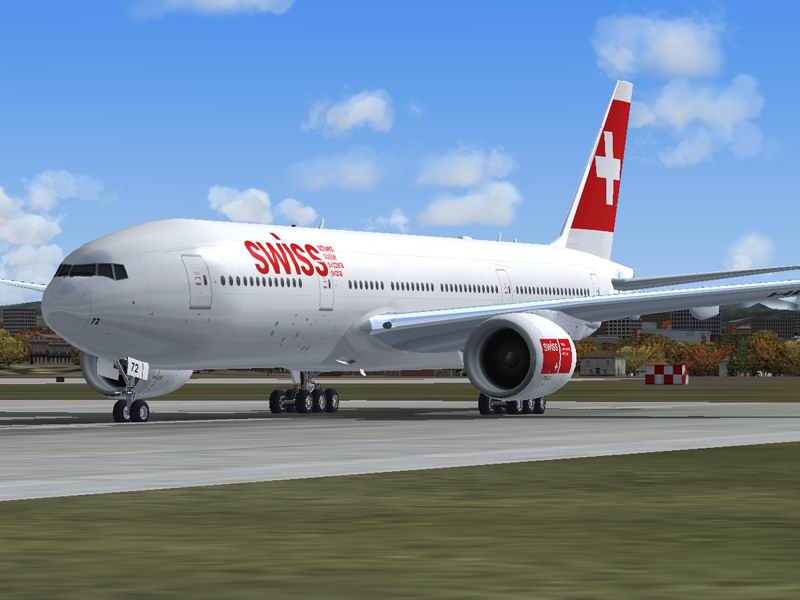 Flight Simulator 2004 Swiss Boeing 777-257Er Thank You For Downloading This Repaint!