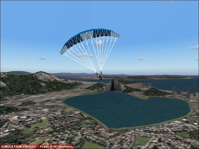 Fs2004 Hang Glider/Paraglider Soaring Scenery These Files Adds Some Thermals To Msfs Defau