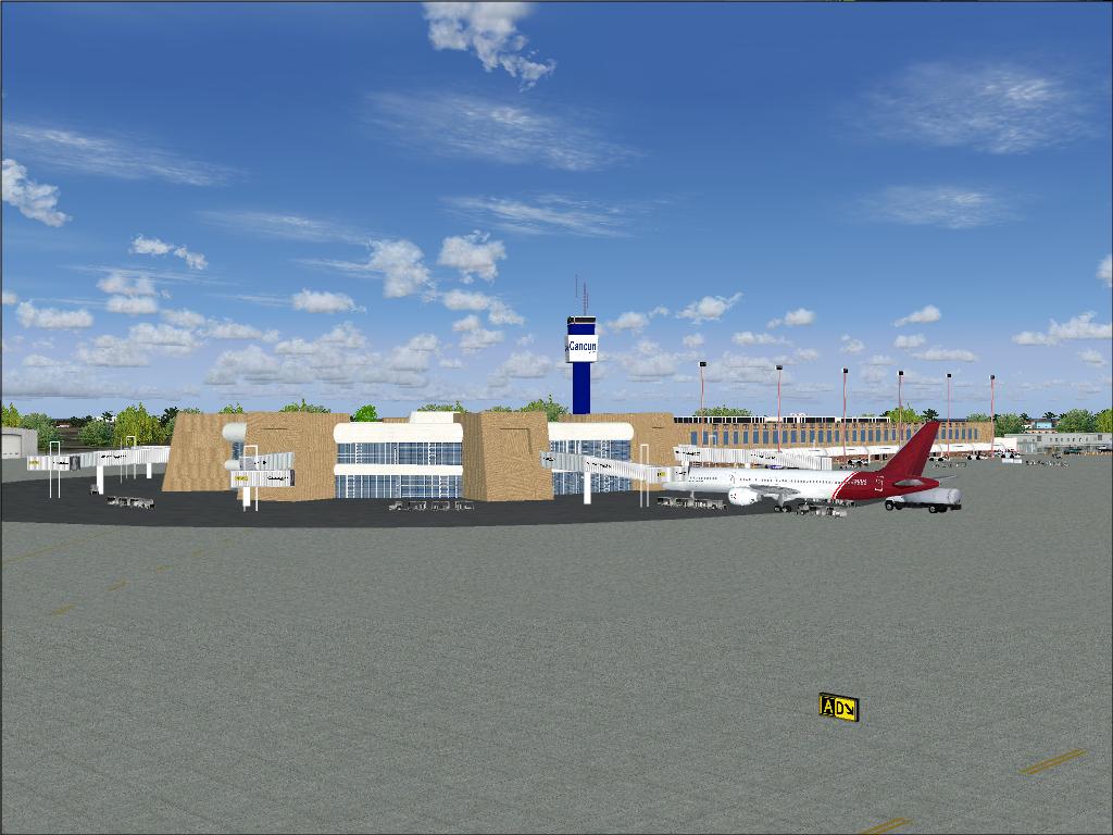 Aeropuerto De Cancun, Mexico Icao: Mmun Version 1.0 For Fs2004 Exclusively Hi!