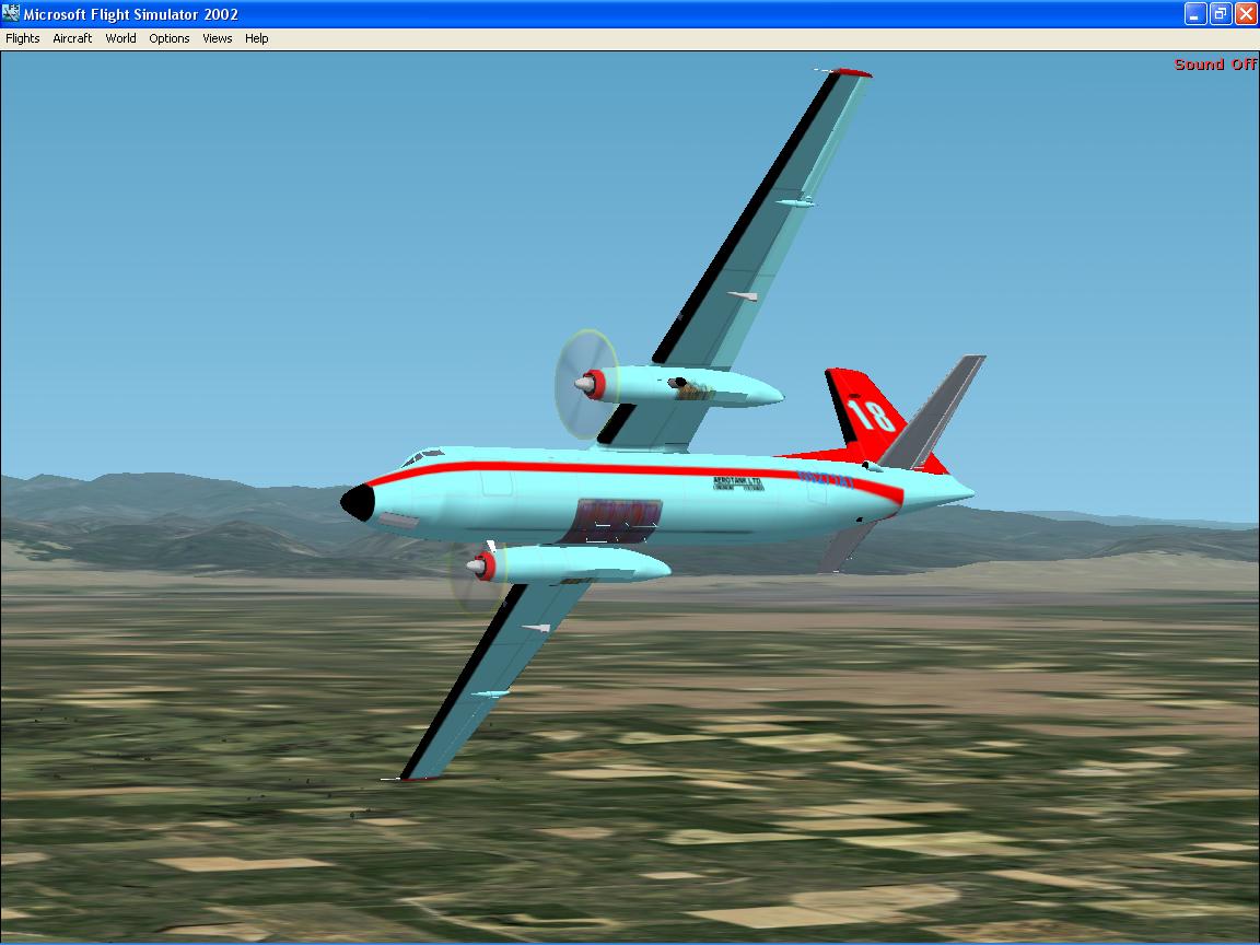 Fs2002 Aircraft - Fokker F27 Friendhip Fire Support Aircraft