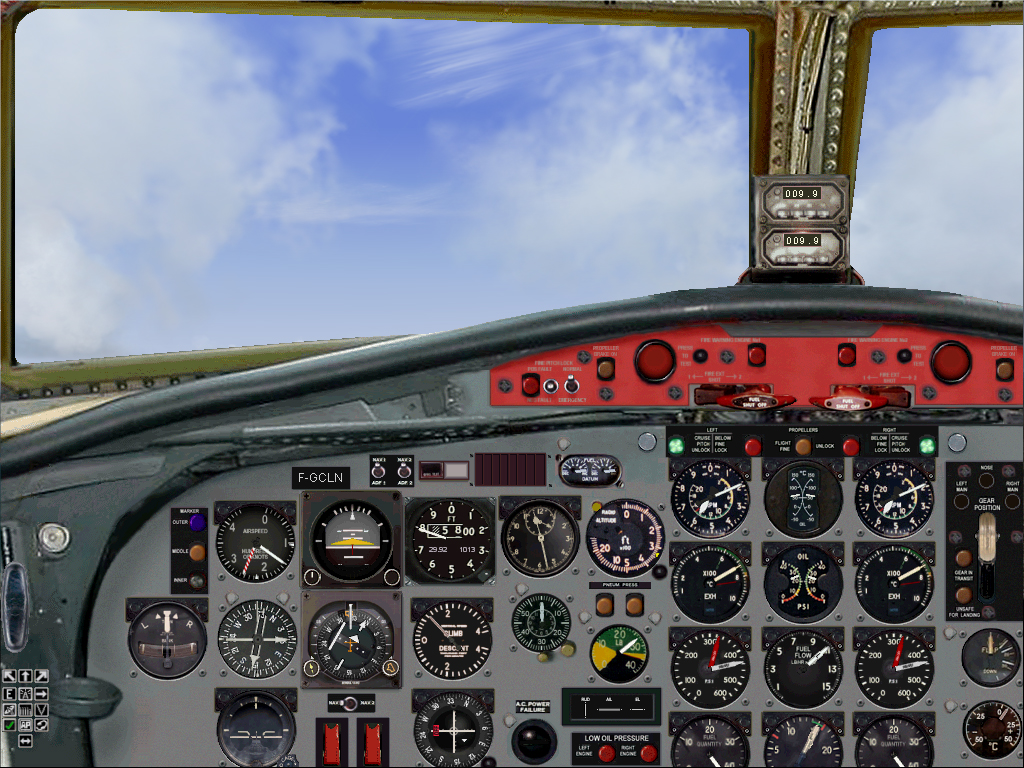 Fs2004 Fairchild F-27/Fh-227 Panel