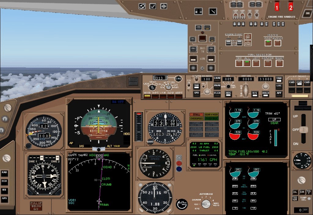 B757/763 Deluxe Panel Ver 6S For Fs2004 For Use With Nd_2K210.Zip By Tony Dambrosio Featur