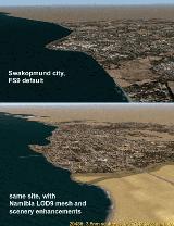 Fs2004/2002 Landclass File For Namibia And