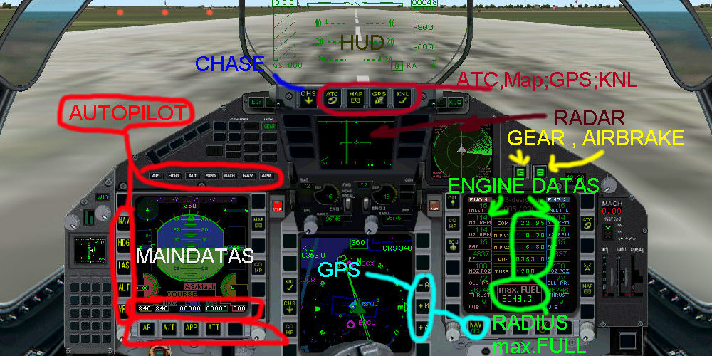 Eurofighter: Spany, Modelupdate, For Fs2004 , Two Seater (Info: - Version: Low Detail And