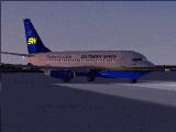 Southern Winds B.737-266Adv Lv-Ybs Litoral — 1