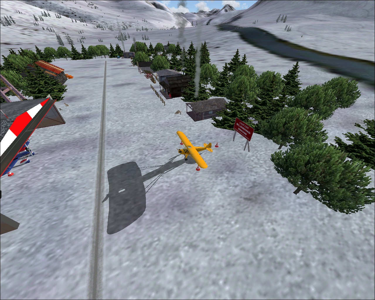 Schwenz Vintage Airstrip Fictional Scenery For Fs2004 By: Mike Woolsey