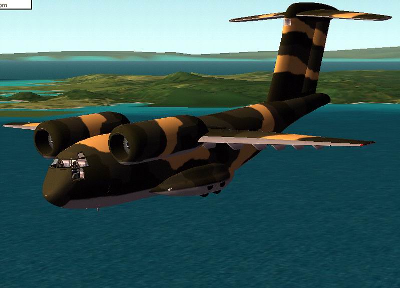 Cfs2 Conversion And Textures Repaint Boeing Yc-14 Textures Repaint And Model Conversion By