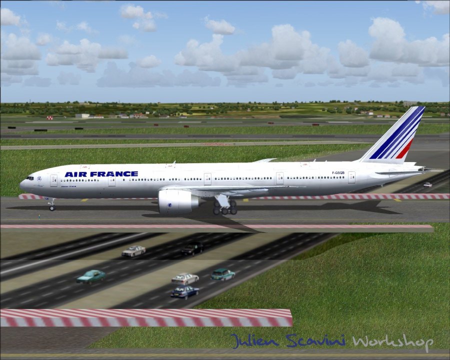 Air France New C/S B777-300Er Meljet V2 Panel: Flight Simulator B777-300 Panel Sound: Flig