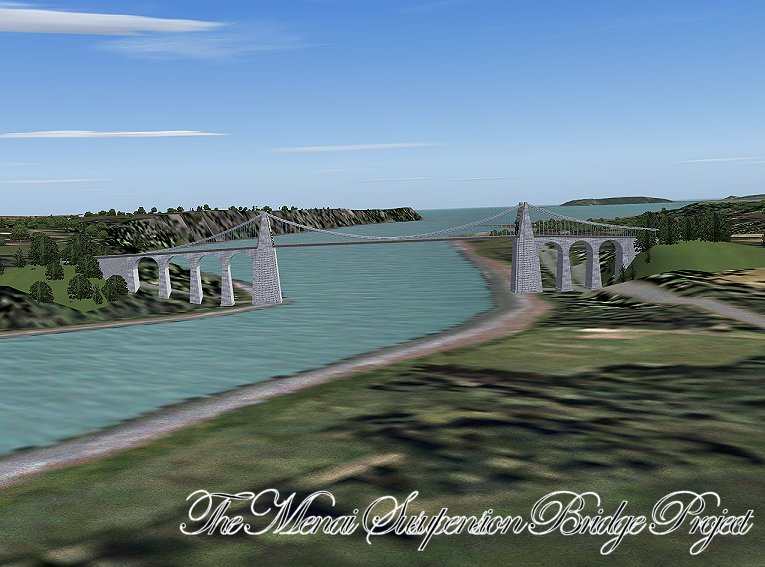 Thank You For Downloading The Menai Suspension Bridge Project Scenery For Flight Simulator
