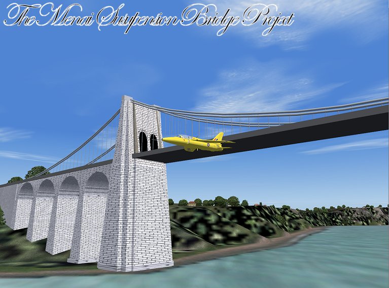 Thank You For Downloading The Menai Suspension Bridge Project Scenery For Flight Simulator