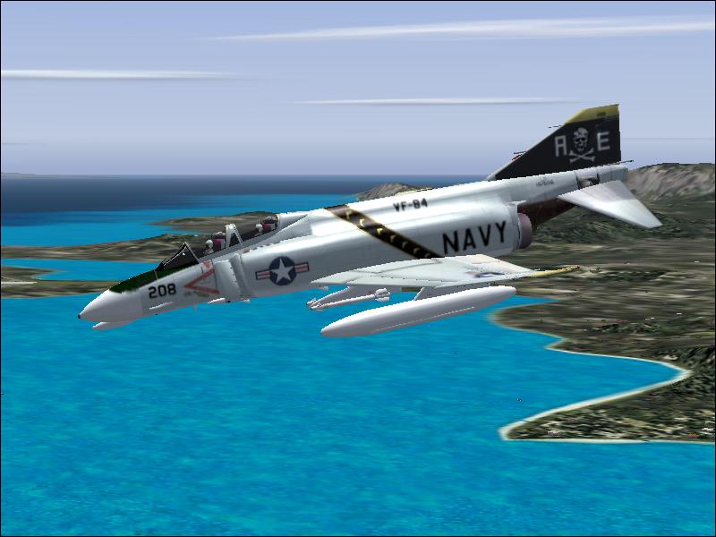 Fs2002/Fs2004 Mcdonnell Douglas F-4B Phantom Ii F-4B Is The First Real Mass Production Typ