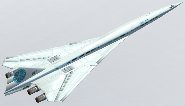 Fs2002/Fs2004 Boeing 2707-200 Sst In The Usa Fears About Being Left Behind In The Superson