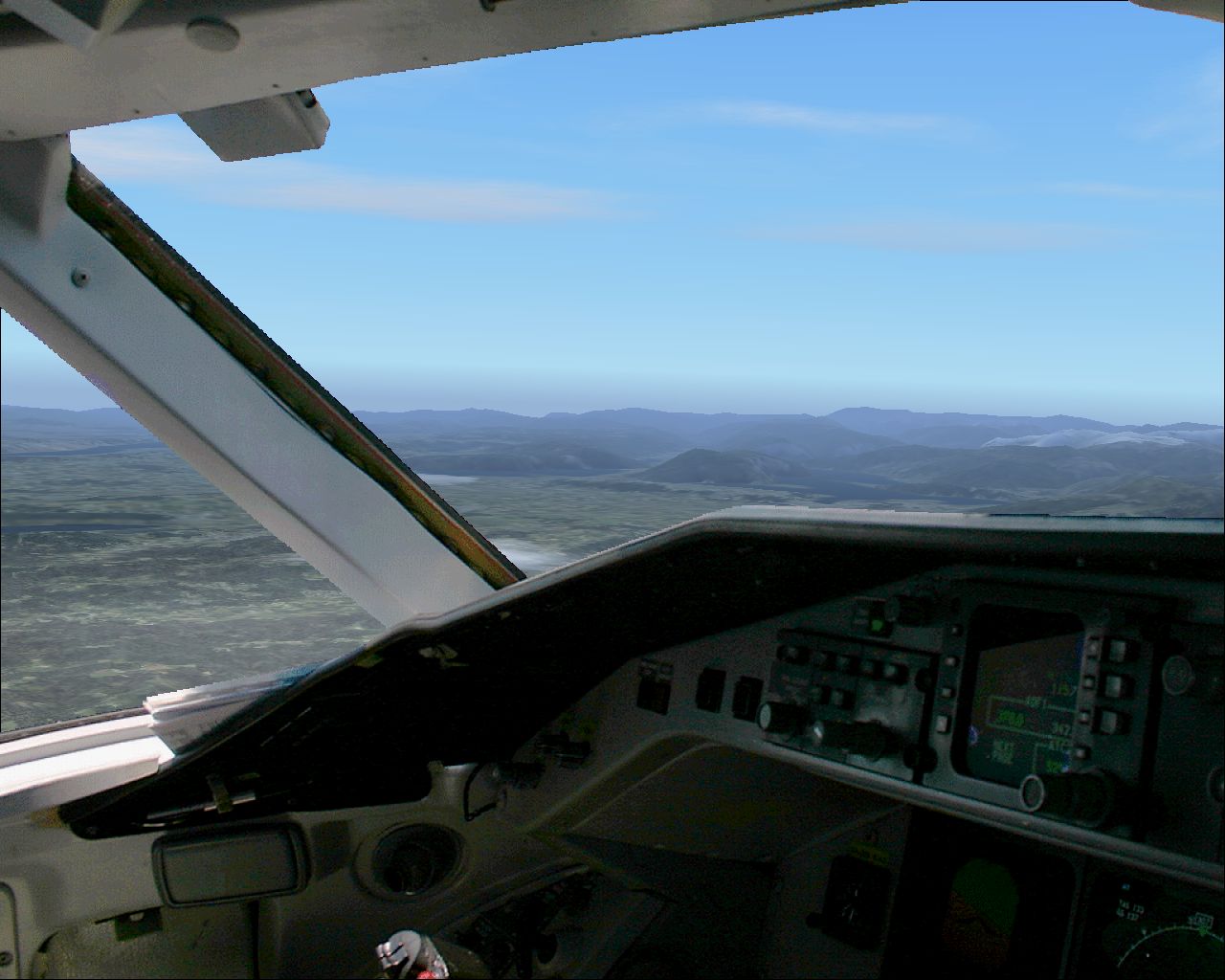 Fs2004 - Picturereal Panel Saab-2000 With Full Internal Views Made By Horst Paetzold Impor