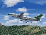 Boeing 747-200Rr In Cathay Pacifics Old Livery, Using Fspainters 747-200 Model, And Painte