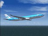 Airbus A330-300Ge In Klms New Livery, Using Fs Painters A330-300 Model, And Painted In 32-