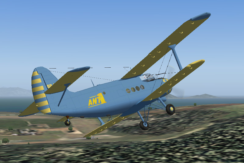 Fs2004 Antonov An-2T First Appearing In 1947, The An-2S Was First Dismissed As Obsolete, D