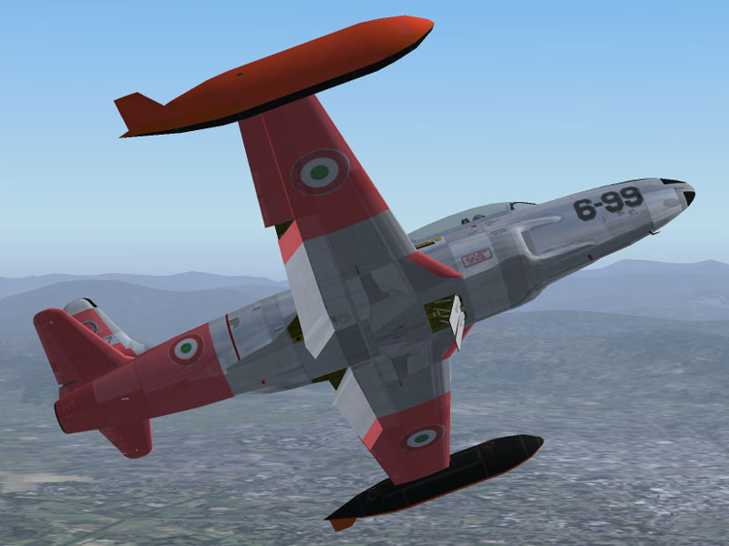 Fs2004 T-33A Italian Air Force , 6 Aerobrigata Diavoli Rossi Fs2004 Lockheed T33 A Shootin — 1